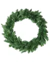 Kurt Adler 24in Unlit Jackson Pine Wreath In Green