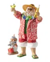 Kurt Adler 2pc Beach Santa Set