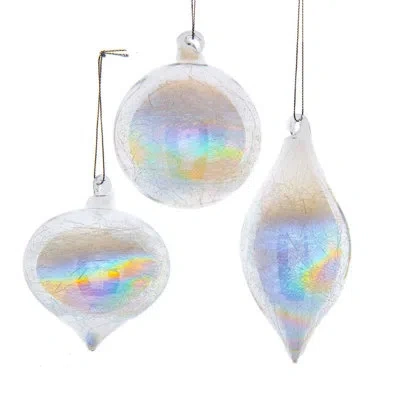 Kurt Adler 3 Piece Ball Ornament