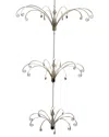 Kurt Adler 33-inch Metal Gold Ceiling Suspended Tree In Multi