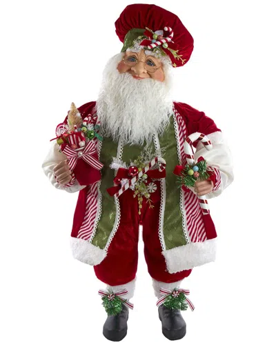 Kurt Adler 36-inch Kringle Klaus Red & Green Elf With Candy