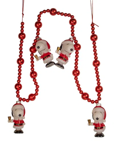 Kurt Adler 4-foot Peanuts Lighted Snoopy Garland In Multi