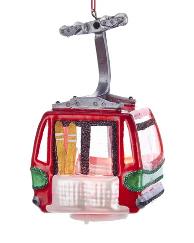 Kurt Adler 4.5in Gondola With Led Light Ornament In Multi