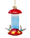 Kurt Adler 4.5in Hummingbird Feeder Ornament In Multi