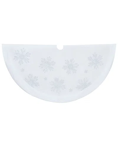 KURT ADLER KURT ADLER 48-INCH IRIDESCENT SEQUINED VELVET TREE SKIRT