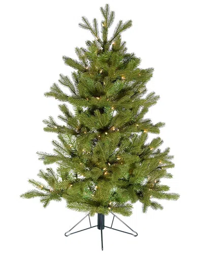 Kurt Adler 48-inch Pre-lit Half Tree With Stand In Green