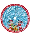 Kurt Adler 48in Disney Mickey And Minnie Print Satin Tree Skirt