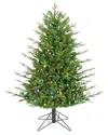 Kurt Adler 5-foot Timberland With Multicolor Led G15 Tree In Green