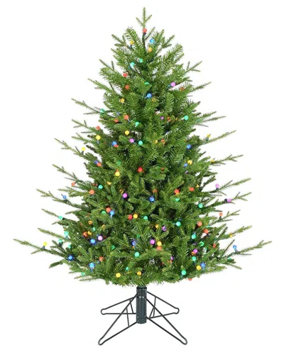 Kurt Adler 5-foot Timberland With Multicolor Led G15 Tree In Green