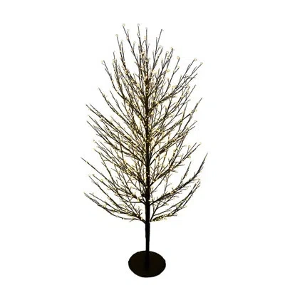 Kurt Adler 5' H Slender Green Artificial Christmas Tree With 1250 Led Lights