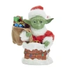 Kurt Adler 5.5-inch Yoda In Chimney Table Piece In Multi