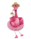 Kurt Adler 5.5in Resin Flamingo Ornament In Pink