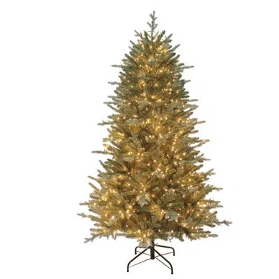 Kurt Adler 6' H Green Artificial Spruce Christmas Tree With 1400 Led Lights
