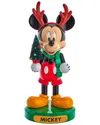 Kurt Adler 6-inch Disney© Mickey Mouse With Tree Nutcracker In Multi