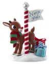 Kurt Adler 6.5in Fabriché Rudolph North Pole Tablepiece