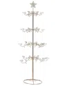 Kurt Adler 7-foot Gold Metal Tree In Gold