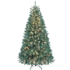 Kurt Adler 7 Ft. Pre-lit Pine Tree With Clear Lights In Green