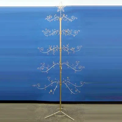 Kurt Adler 7' Gold Metal Tree