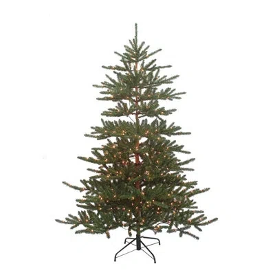 Kurt Adler 7-foot Pre-lit Mountain Pine Tree In Green