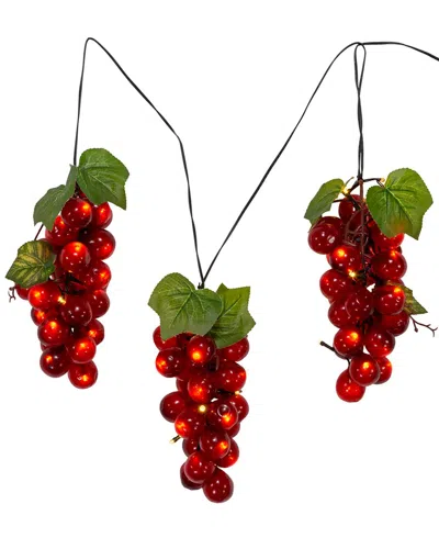 Kurt Adler 75-light Led Large Purple Grape Light Set