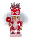 Kurt Adler 8-inch Coca-cola® Nutcracker In Red