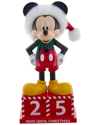 KURT ADLER KURT ADLER 8-INCH DISNEY MICKEY MOUSE COUNTDOWN NUTCRACKER