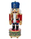 Kurt Adler 8.5-inch Wooden Musical Soldier Nutcracker In Multi