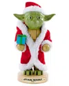 Kurt Adler 9-inch Yoda In Santa Robe Nutcracker In Multi