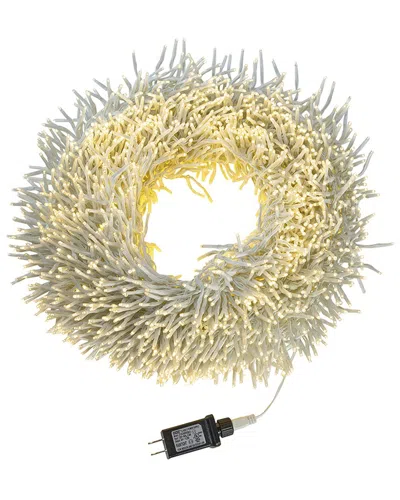 Kurt Adler 98ft 3000-light Cluster Garland With Warm White Led Lights