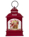 Kurt Adler 9in Battery-operated Led Coke Santa Lantern