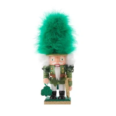 Kurt Adler 9-inch Hollywood Nutcrackers Irish Nutcracker In Multicolored