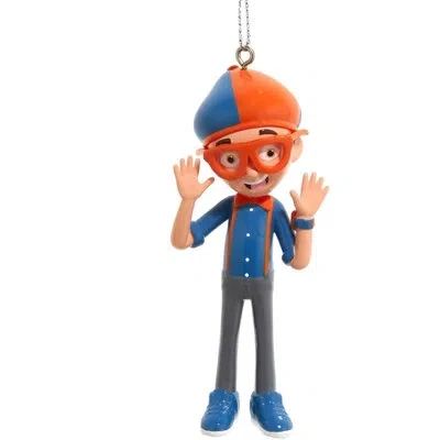 Kurt Adler Acrylic Ornament For Christmas Tree, Blippi In Multicolored