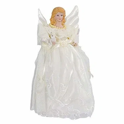 Kurt Adler Angel Tree Topper In Multicolor