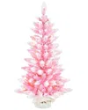 Kurt Adler Artificial Tree In Pink