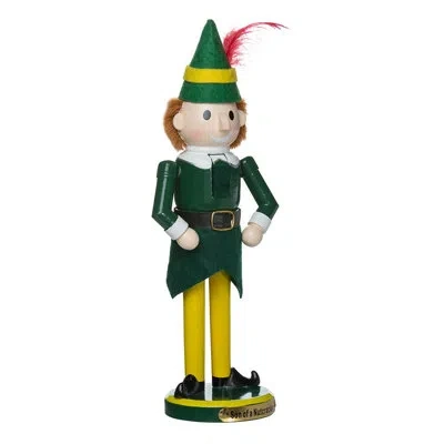 Kurt Adler Buddy The Elf Nutcracker In Yellow;green