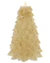 Kurt Adler Candle In Gold