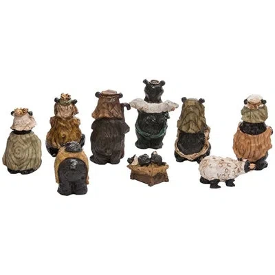 Kurt Adler Christmas Bear Figurines & Collectibles In Multicolor