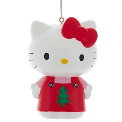 Kurt Adler Christmas Ornament, Hello Kitty, 3.5in In Multicolored