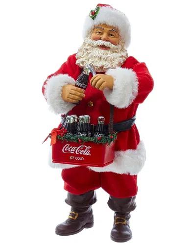 Kurt Adler Coca-cola Santa In Multi