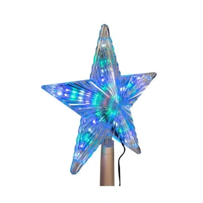 Kurt Adler Color-changing Led Star Treetop In Multicolor