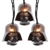 Kurt Adler Darth Vader 10 Light String Lights In Clear