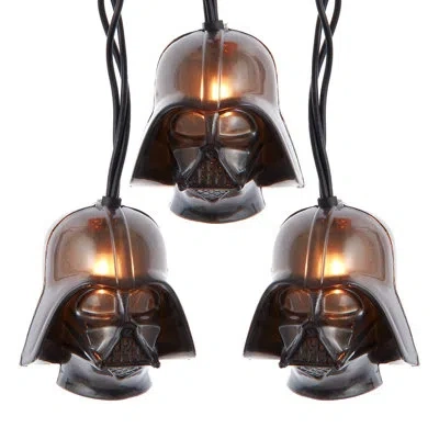 Kurt Adler Darth Vader 10 Light String Lights In Clear