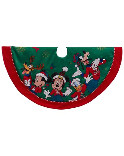 Kurt Adler Disney Tree Skirt In Green