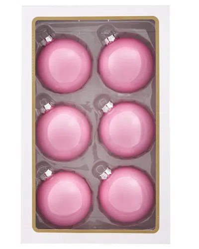 Kurt Adler Dnu  9-foot Pre-lit Clear Incandescent Vanderbilt Garland In Pink