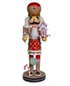 Kurt Adler 12-inch Gingerbread Nutcracker In Red