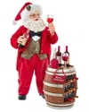 Kurt Adler Fabriché Santa In Multi