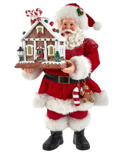 Kurt Adler Fabriché Santa In Multi