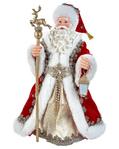 Kurt Adler Fabriché Santa In Multi