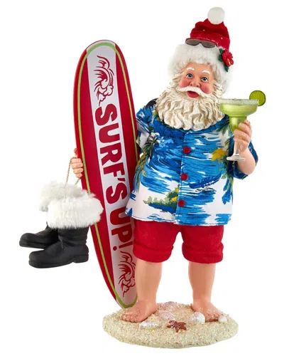 Kurt Adler Fabriché Santa In Multi