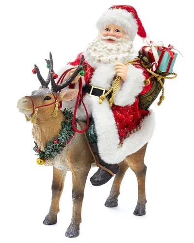 Kurt Adler Fabriché Santa In Multi